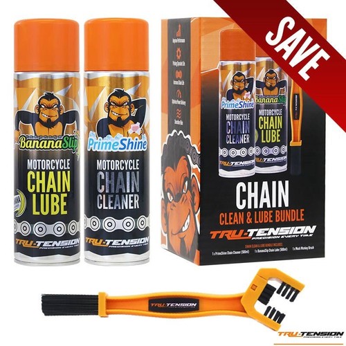 Motorcycle chain cleaner - chain,