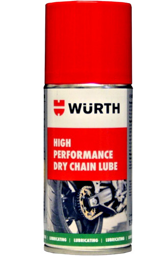 Wurth motorcycle chain lube - motorcycle,