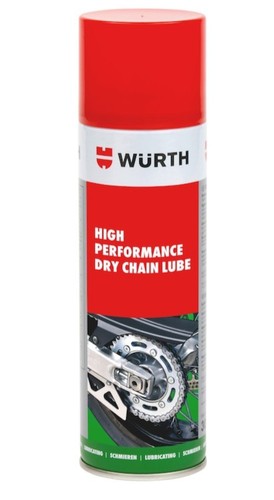 Wurth motorcycle chain lube - motorcycle,