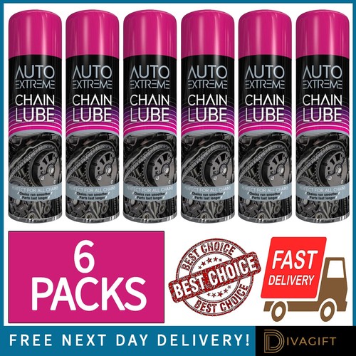 Chain lube spray oil 250ml - lube,